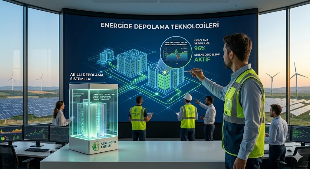Stronger Enerji LTD. ŞTİ. - Yeşil Enerjide Depolama Teknolojileri: Geleceğin Enerji Bankaları Nasıl Çalışıyor?